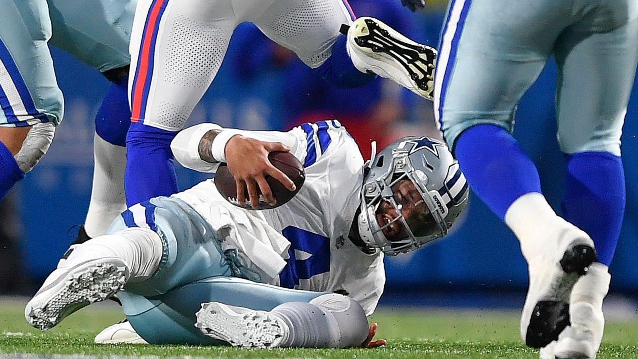 Cowboys road woes continue with blowout loss at Buffalo